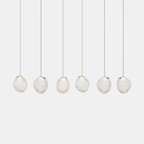 Liquid Glass Stone Pendant Light