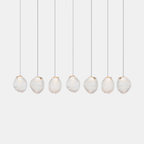 Liquid Glass Stone Pendant Light