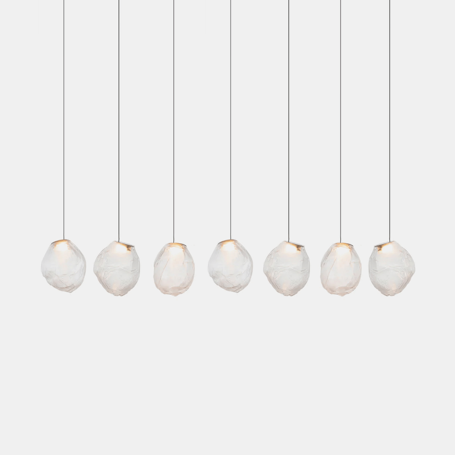 Liquid Glass Stone Pendant Light