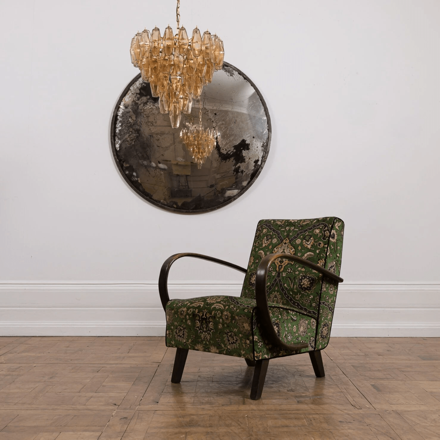 Asti Glass Chandelier Glass lighting by Bling Lighting Studio