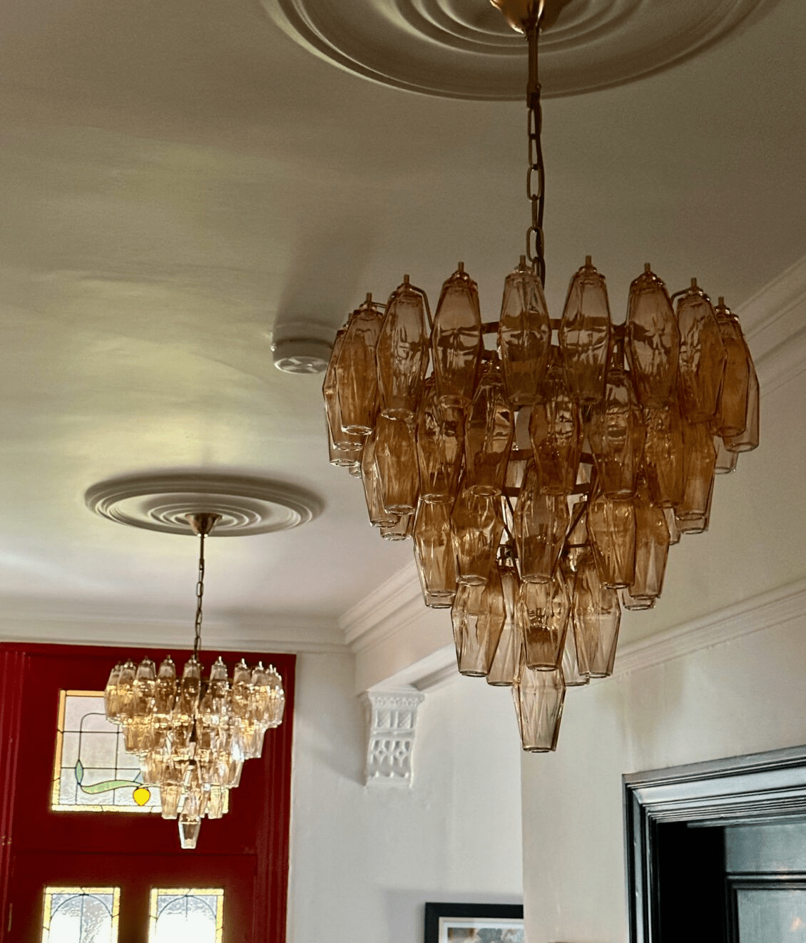 Modern Asti Murano Poliedri Chandelier product image