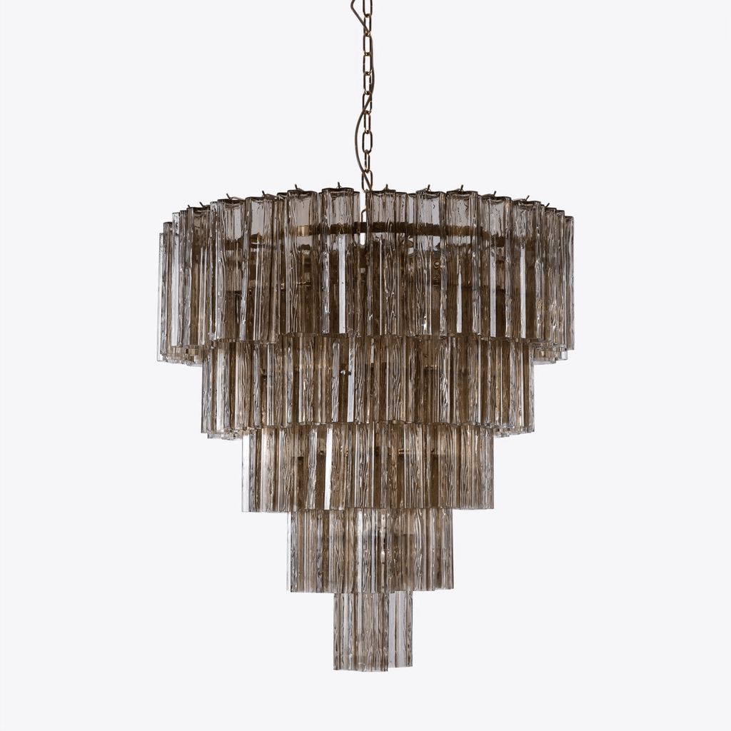 Modern Grande Treviso Chandelier material and finish detail