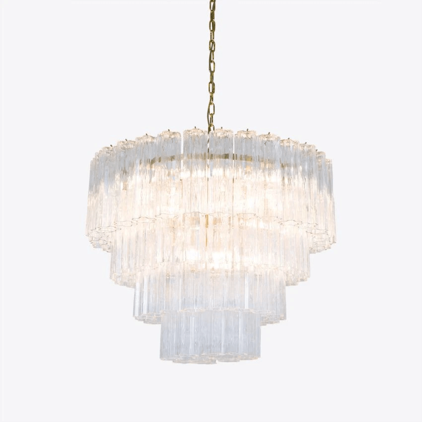 Premium Large Treviso Chandelier material and finish detail