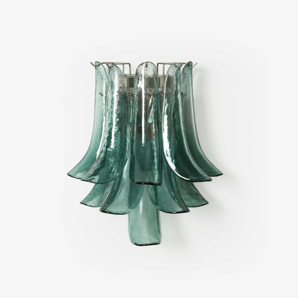 Petalo Glass Wall Light Murano lighting by Bling Lighting Studio