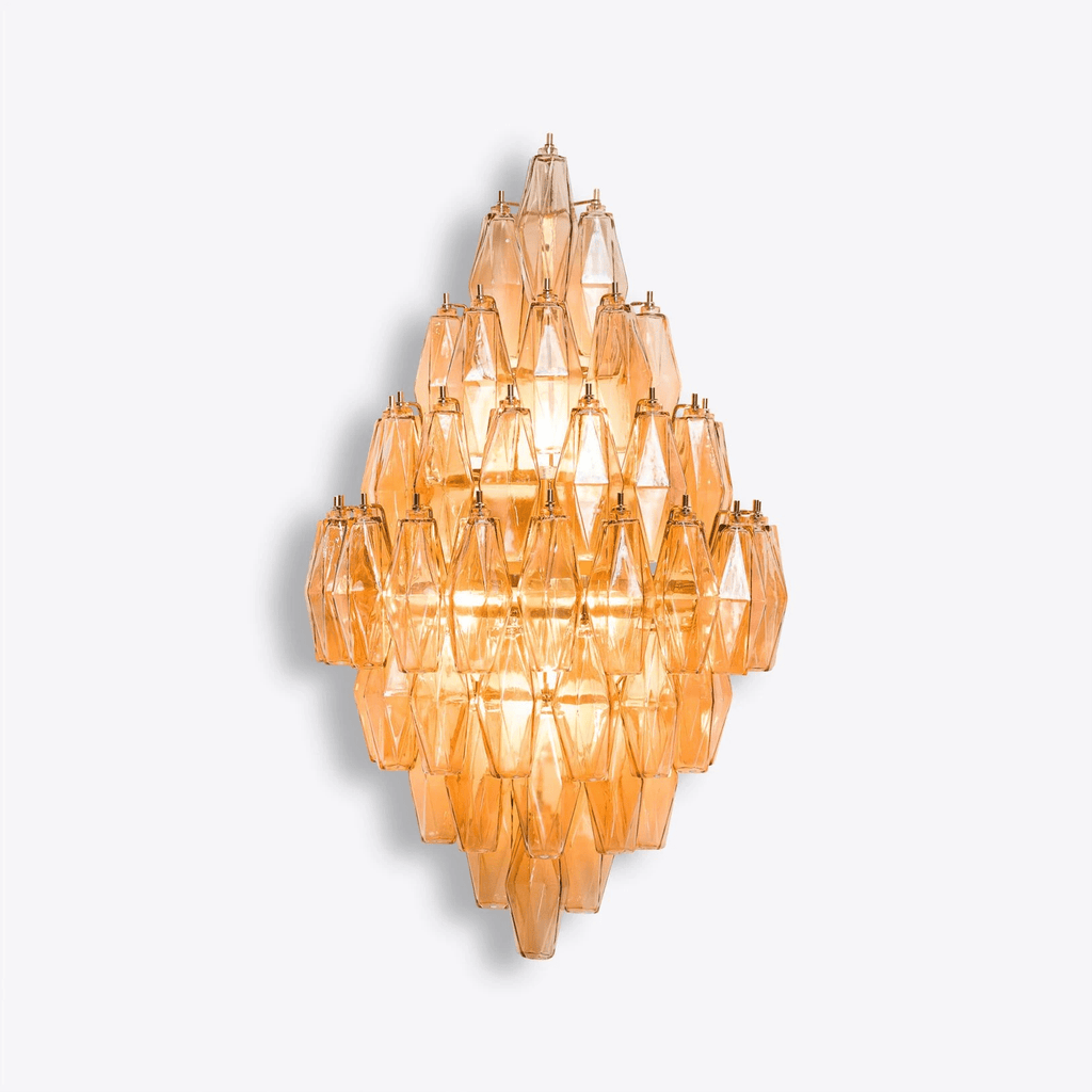 Sorrento Wall Light Glass lighting by Bling Lighting Studio