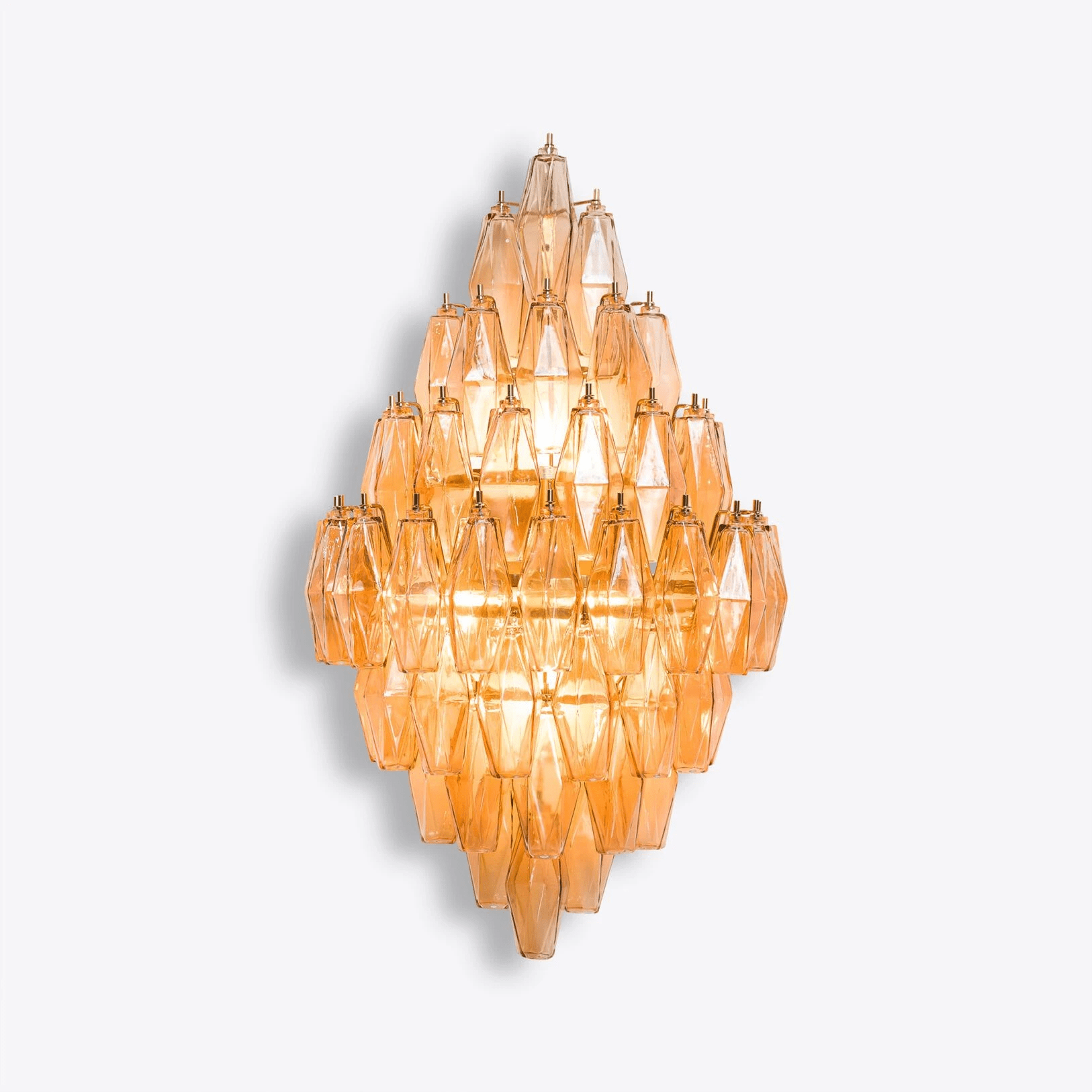 Sorrento Wall Light Glass lighting by Bling Lighting Studio