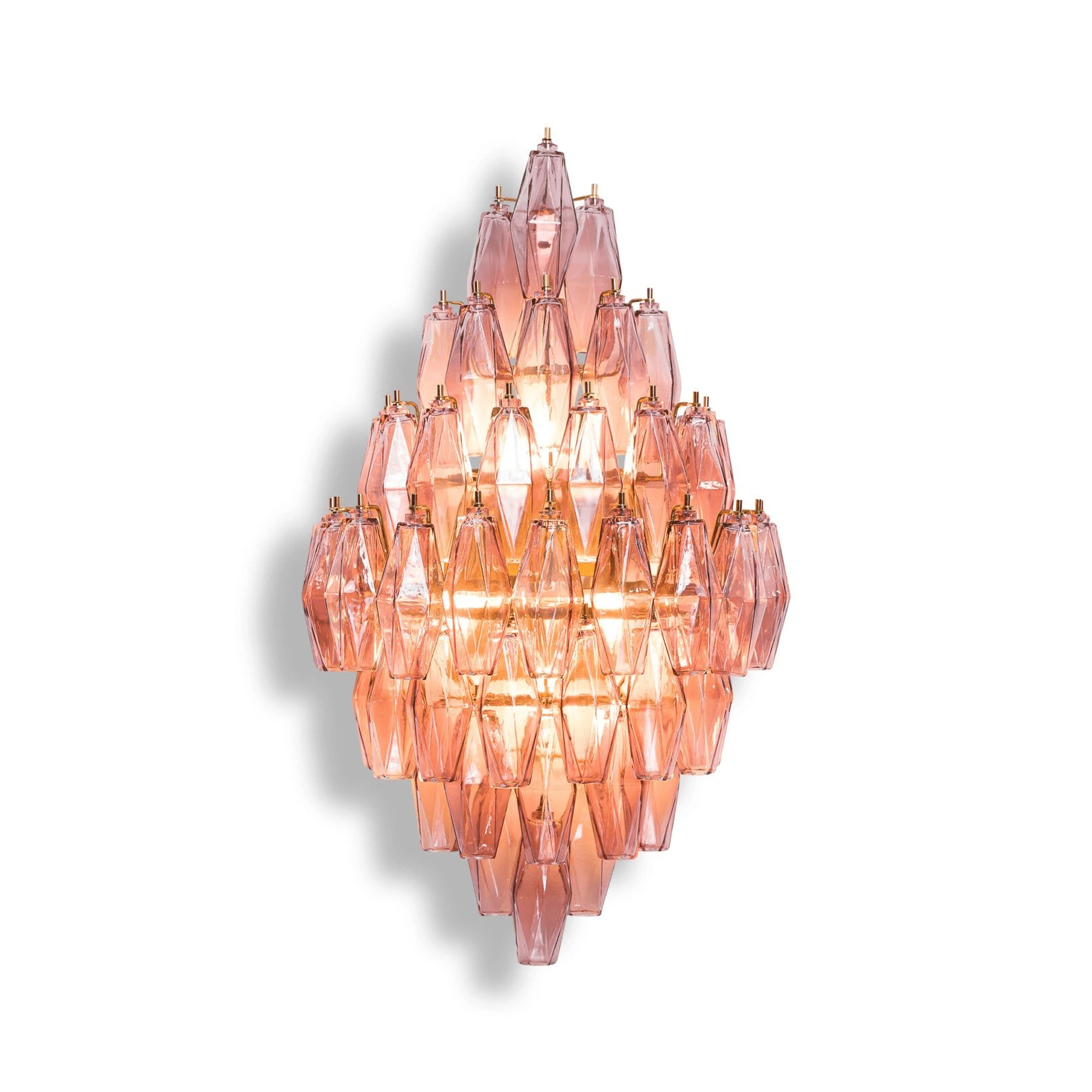 Sorrento Wall Light Glass lighting by Bling Lighting Studio