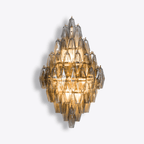 Sorrento Wall Light Glass lighting by Bling Lighting Studio