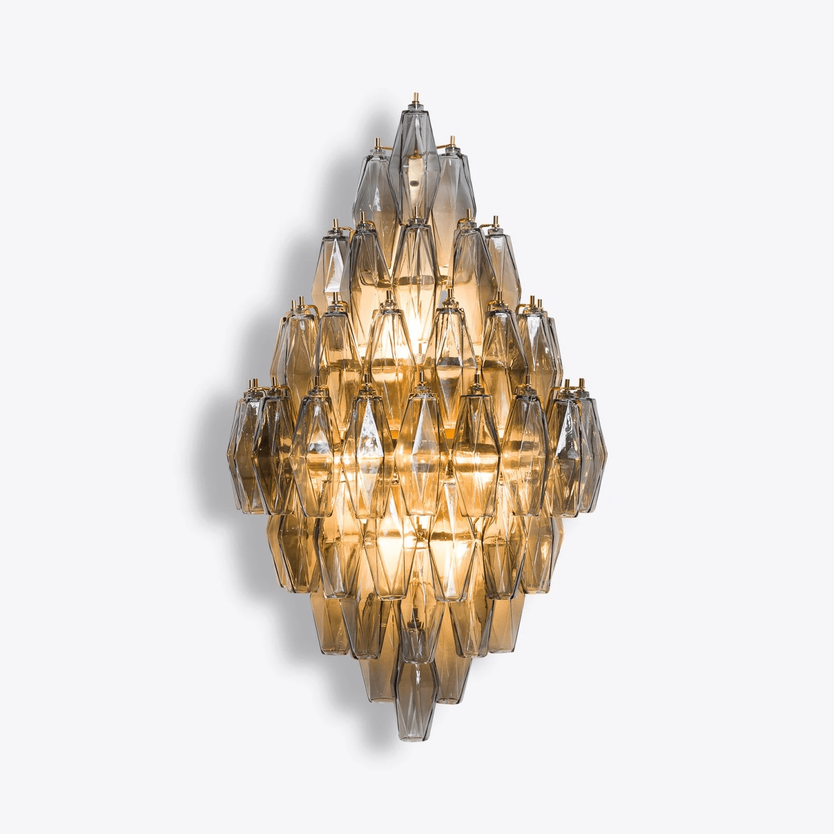Sorrento Wall Light Glass lighting by Bling Lighting Studio