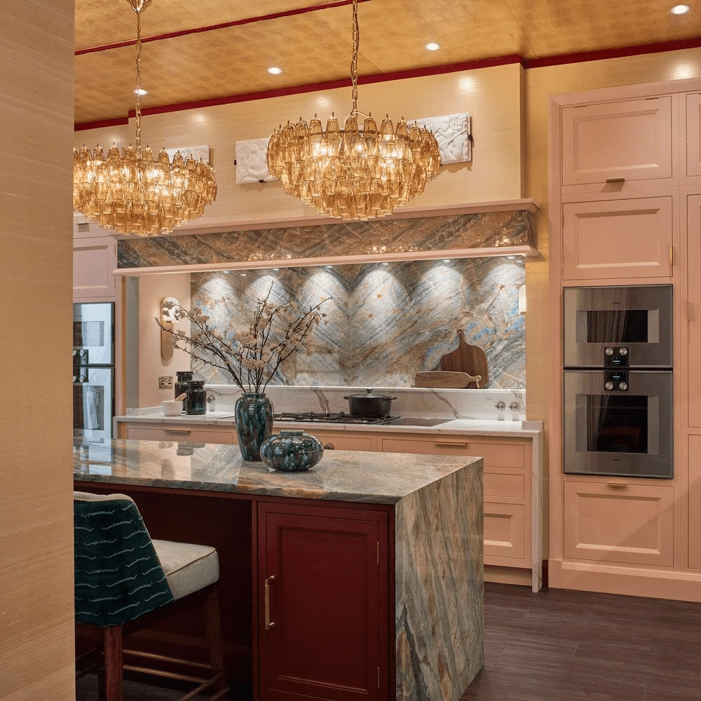 Premium Amber Sorrento Chandelier product image