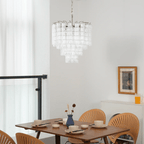 Vetrina Glass Chandelier Glass lighting by Bling Lighting Studio