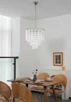 Vetrina Glass Chandelier Glass lighting by Bling Lighting Studio