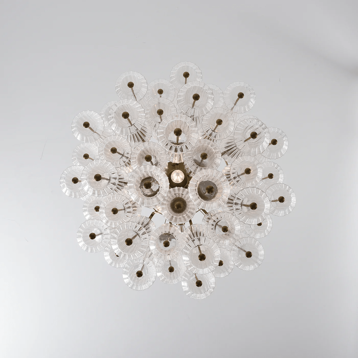 Florenzia Glass Chandelier Glass lighting by Bling Lighting Studio