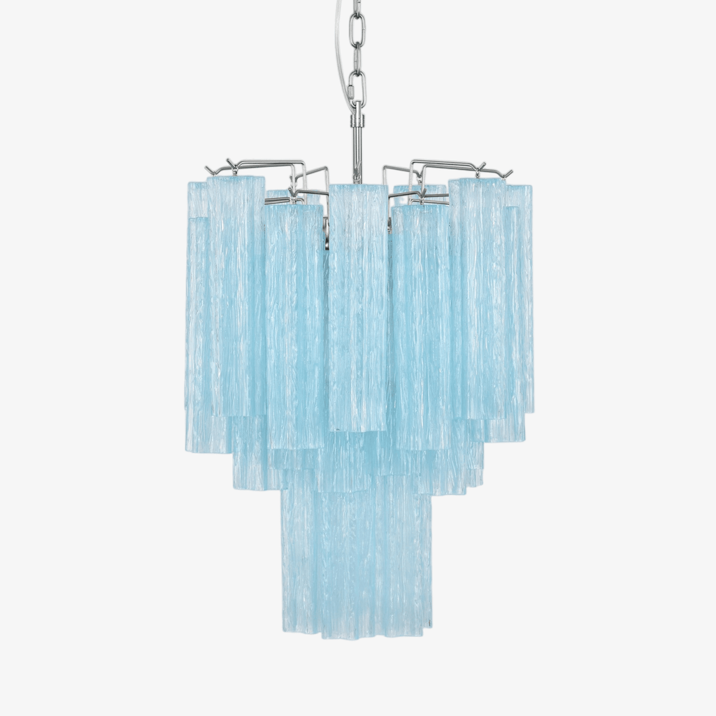 Azzura Glass Chandelier Glass lighting by Bling Lighting Studio