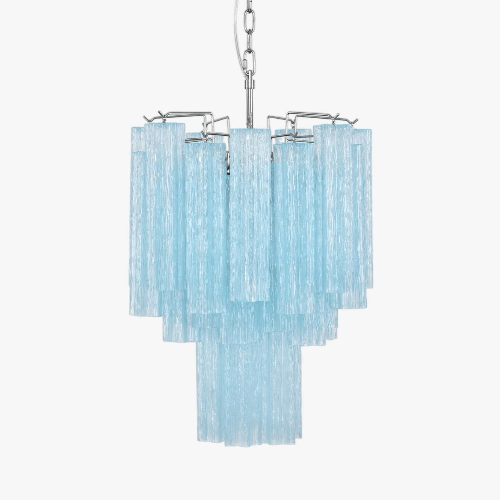 Azzura Glass Chandelier Glass lighting by Bling Lighting Studio