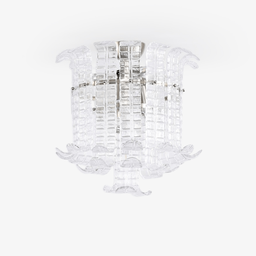 Calista Glass Ceiling Lamp Glass lighting by Bling Lighting Studio