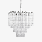 Luxury Vetrina Murano Glass Chandelier by Bling Lighting Studio