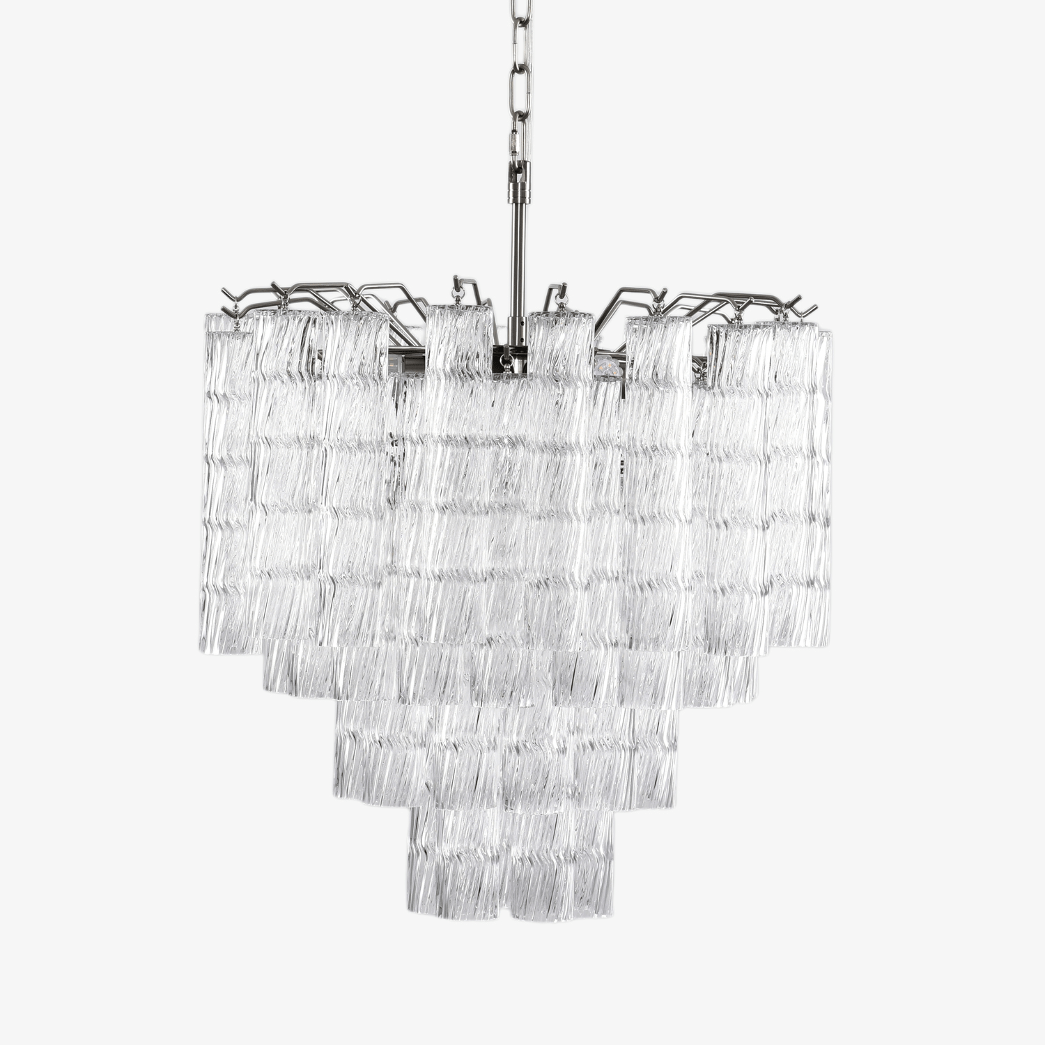 Vetrina Glass Chandelier Glass lighting by Bling Lighting Studio