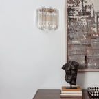 Clear Palermo Glass Wall Lamp Glass lighting by Bling Lighting Studio
