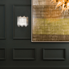 Clear Palermo Glass Wall Lamp Glass lighting by Bling Lighting Studio