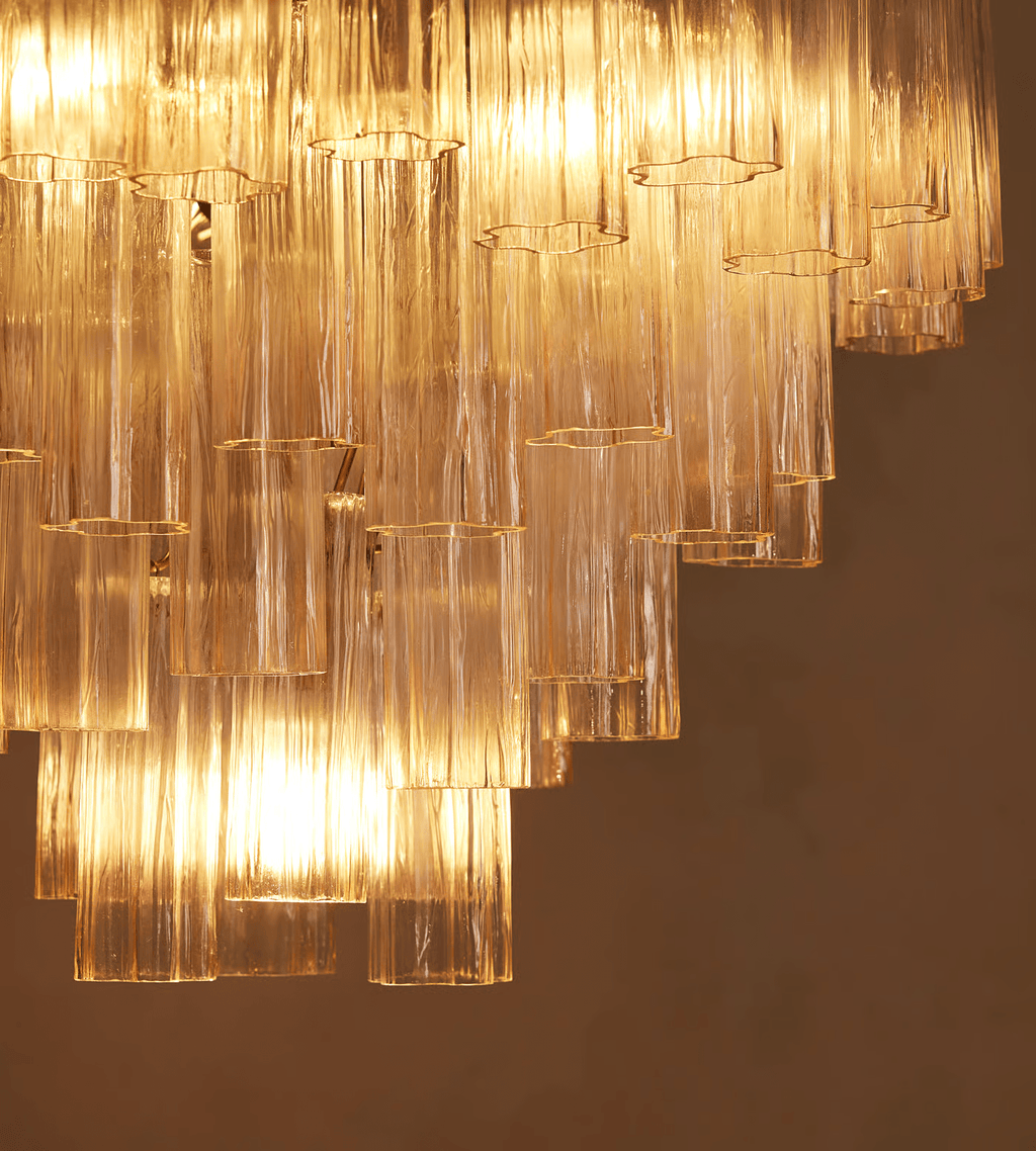 Chiara Chandelier Murano lighting by Bling Lighting Studio