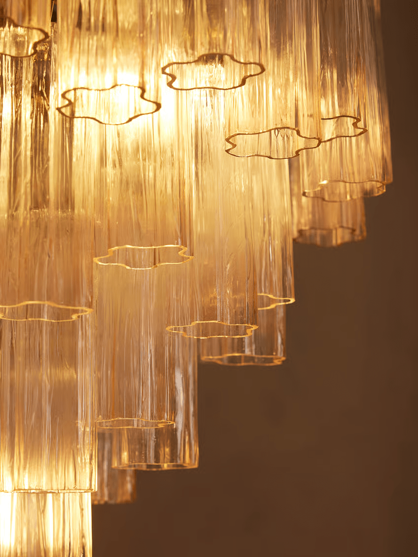 Chiara Chandelier Murano lighting by Bling Lighting Studio