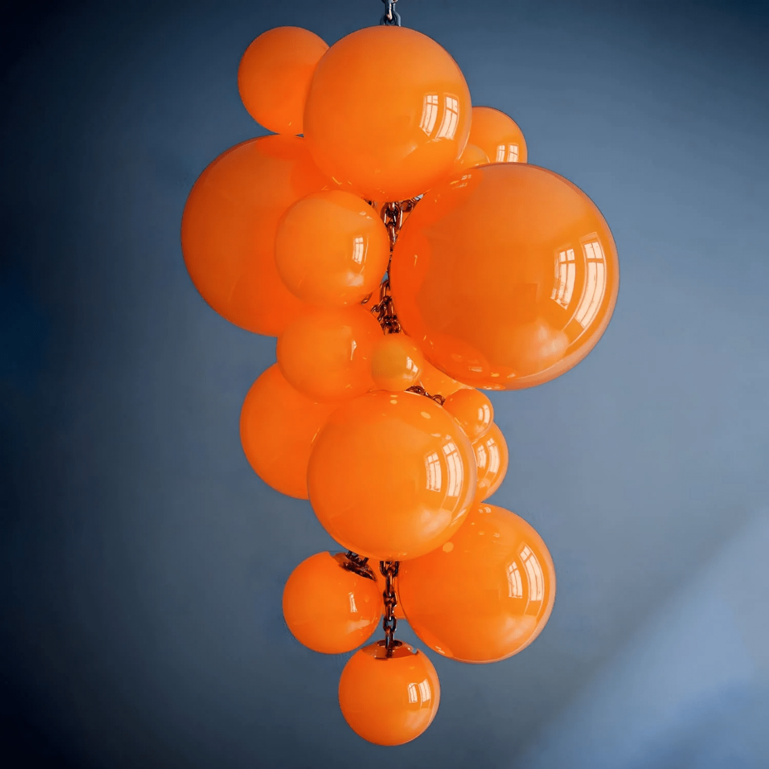 Velymo Grapetta Chandelier Glass lighting by Bling Lighting Studio