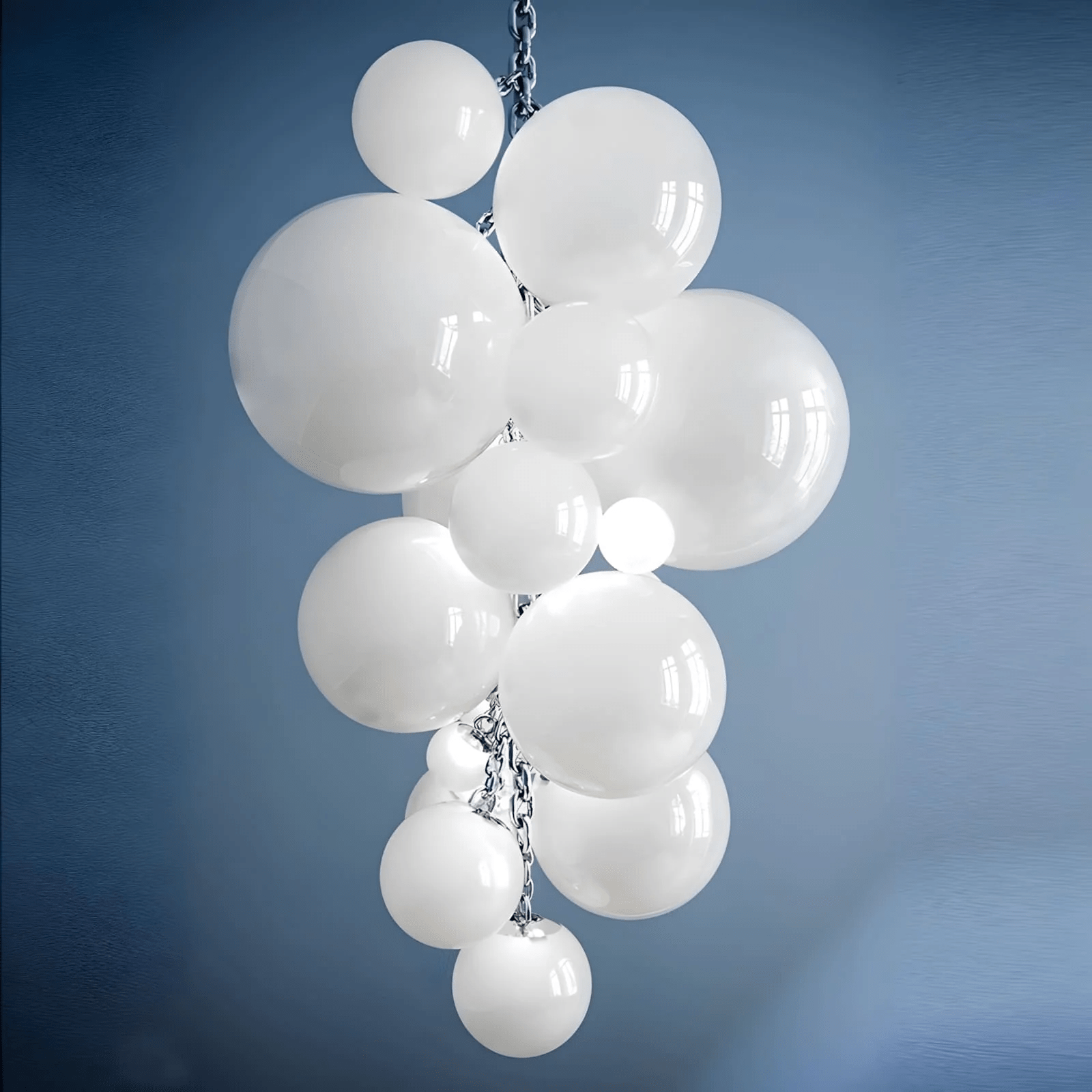 Velymo Grapetta Chandelier Glass lighting by Bling Lighting Studio