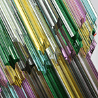 Prismatic Glass Colorful Chandelier Glass lighting by Bling Lighting Studio