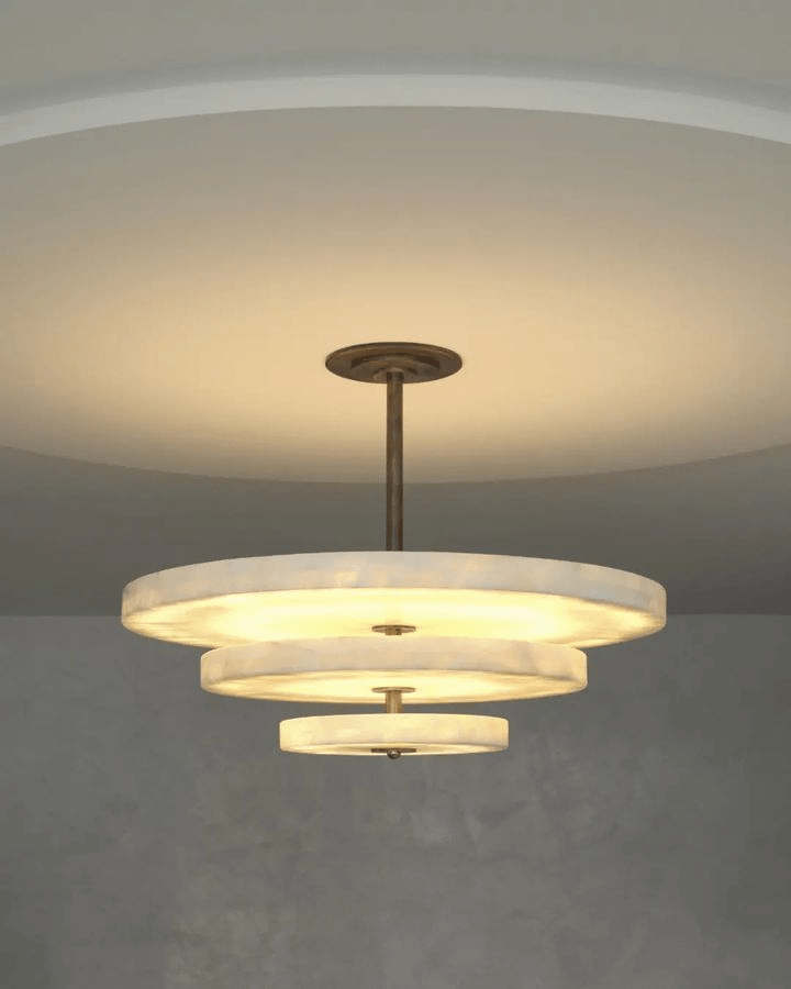 Ice Queen Alabaster Chandelier by Bling Lighting Studio