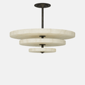 Ice Queen Alabaster Chandelier detail view