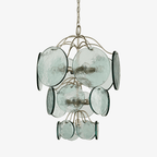 Rovigo Chandelier Glass lighting by Bling Lighting Studio