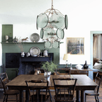 Rovigo Chandelier Glass lighting by Bling Lighting Studio