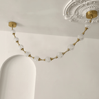 Strand Necklace Chandelier lighting by Bling Lighting Studio
