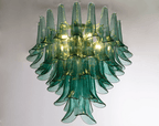 Petali Chandelier Glass lighting by Bling Lighting Studio