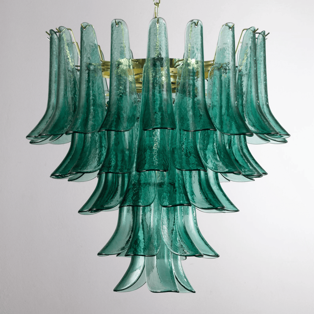 Petali Chandelier Glass lighting by Bling Lighting Studio