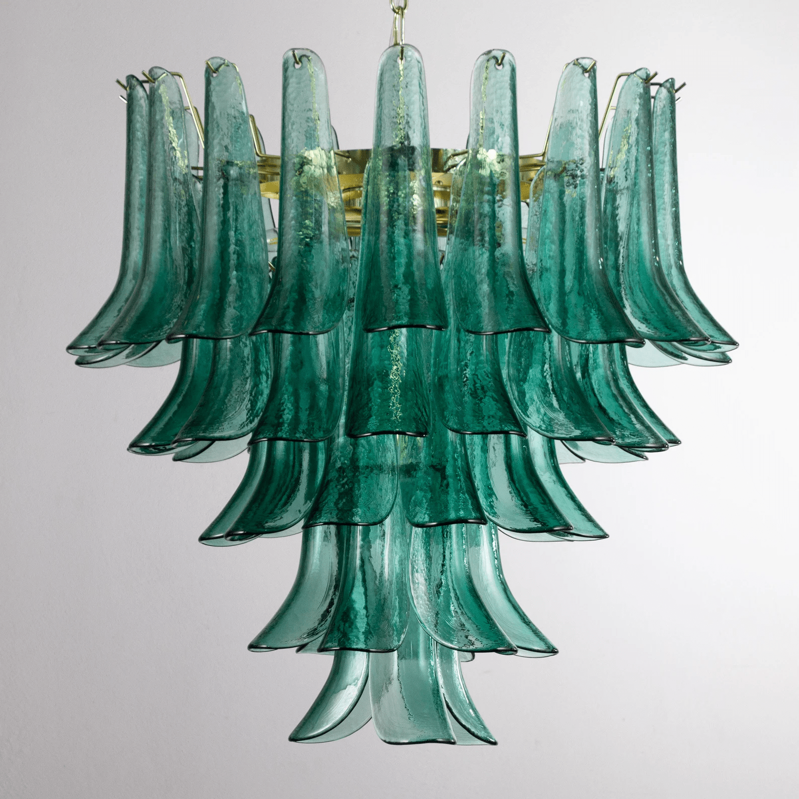 Petali Chandelier Glass lighting by Bling Lighting Studio