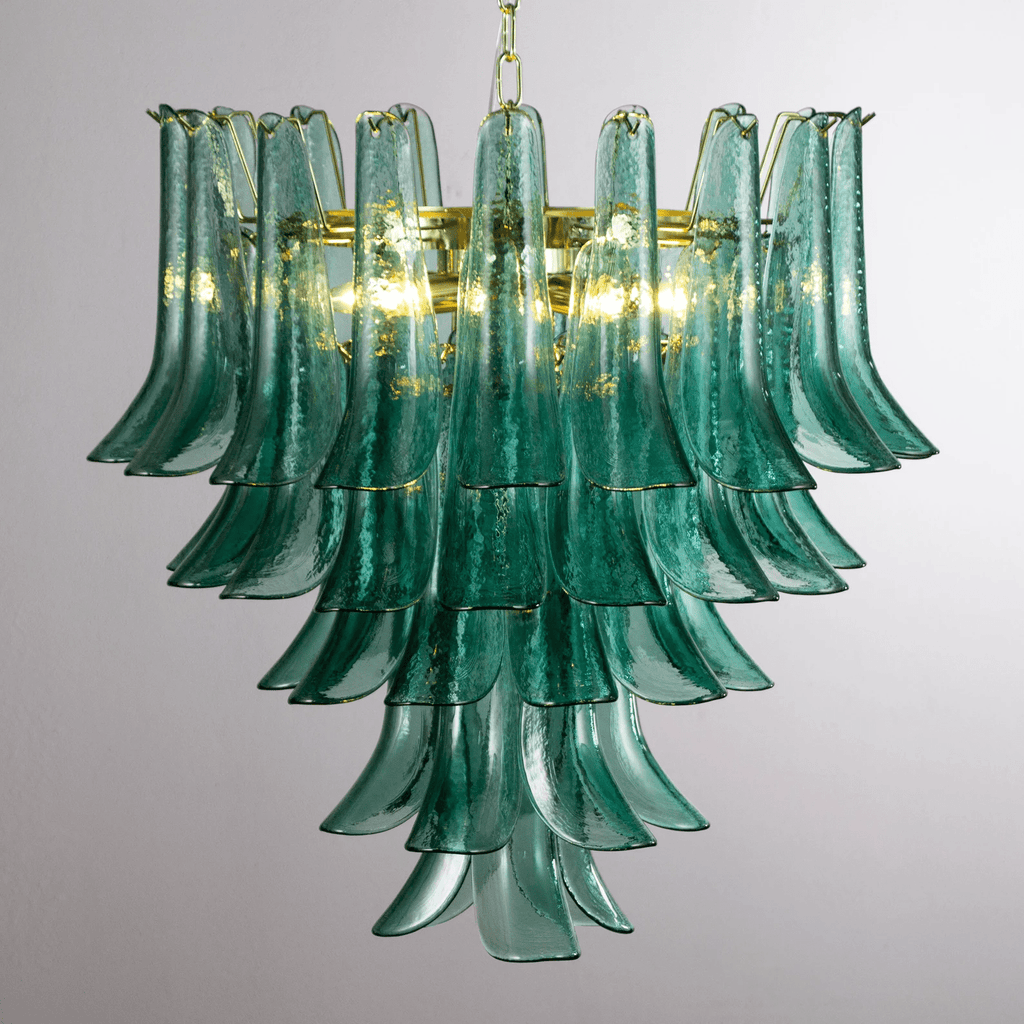 Petali Chandelier Glass lighting by Bling Lighting Studio