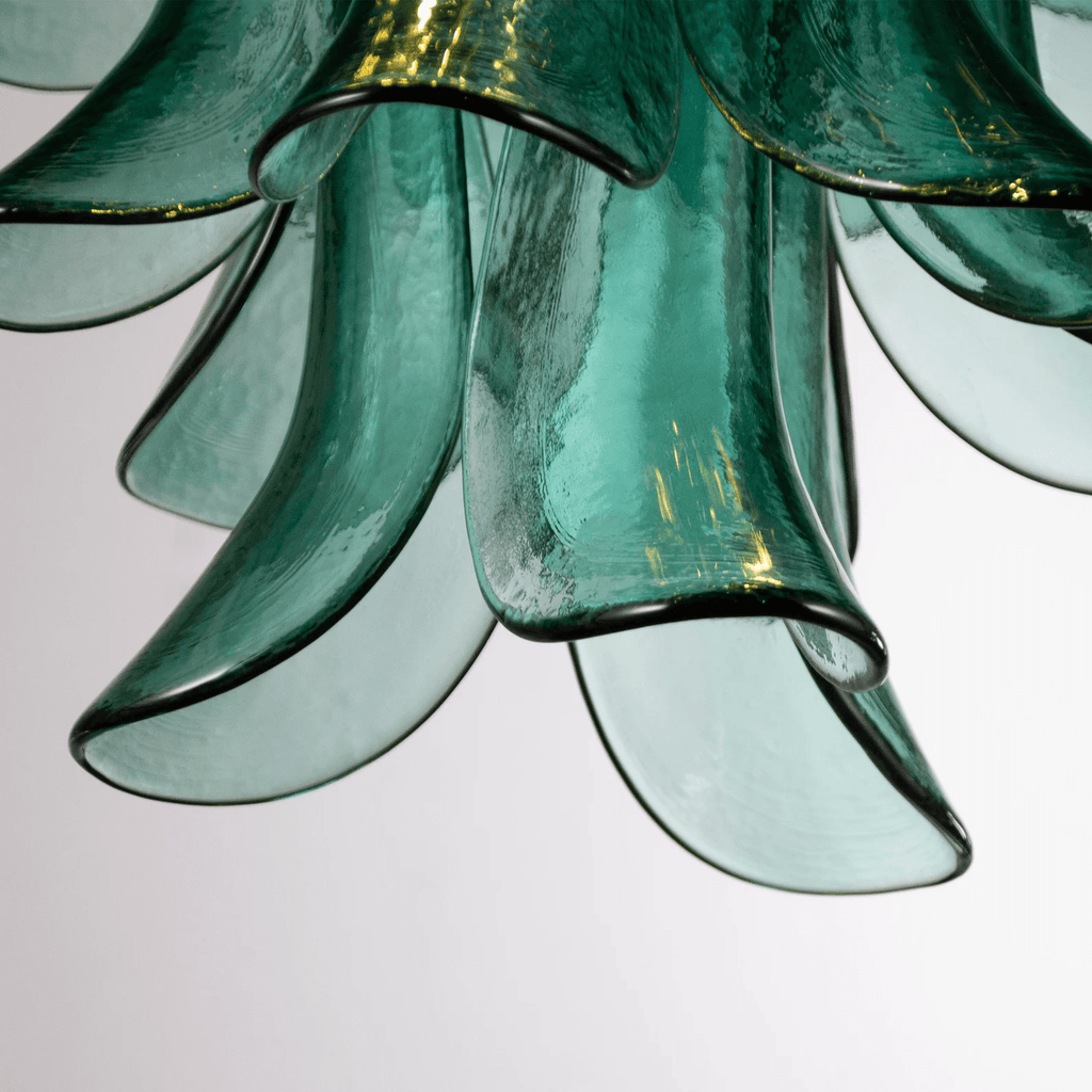 Petali Chandelier Glass lighting by Bling Lighting Studio