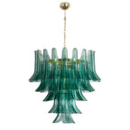 Petali Chandelier Glass lighting by Bling Lighting Studio