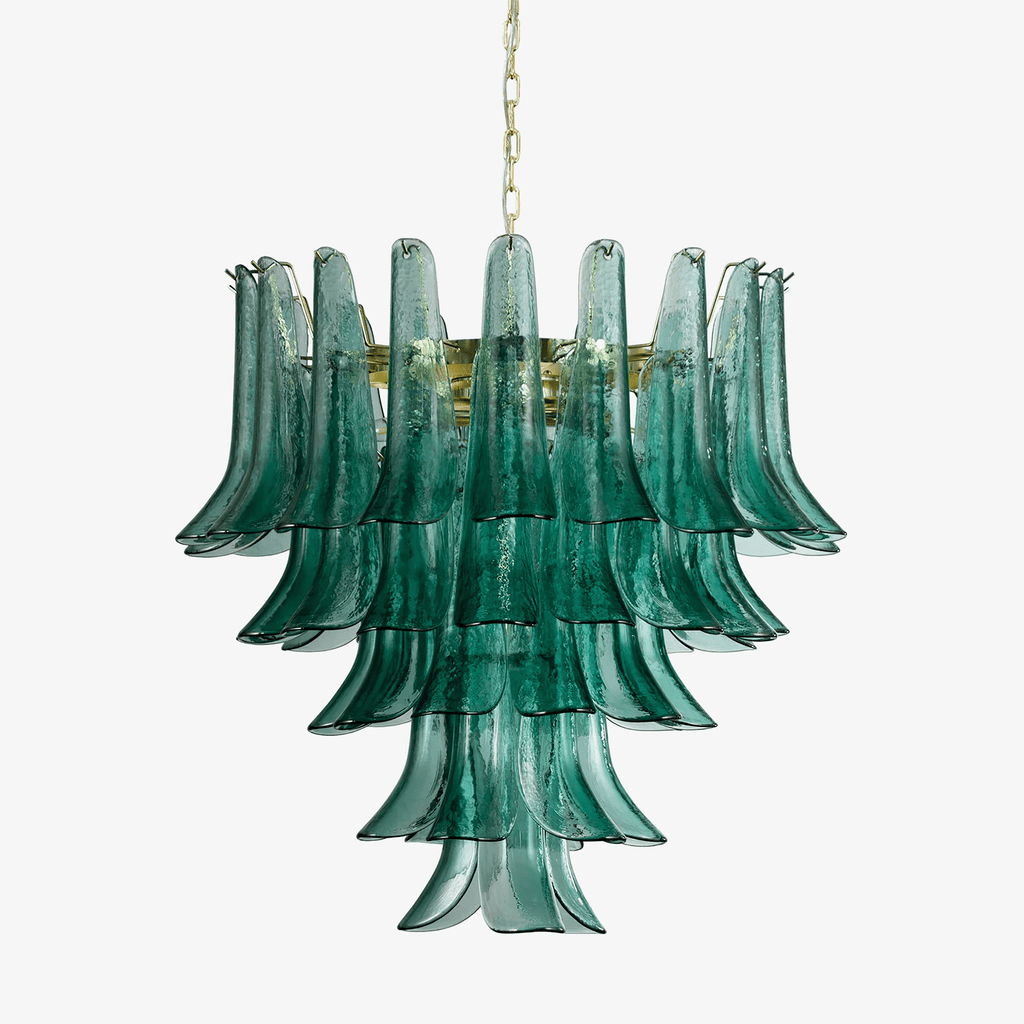 Petali Chandelier Glass lighting by Bling Lighting Studio
