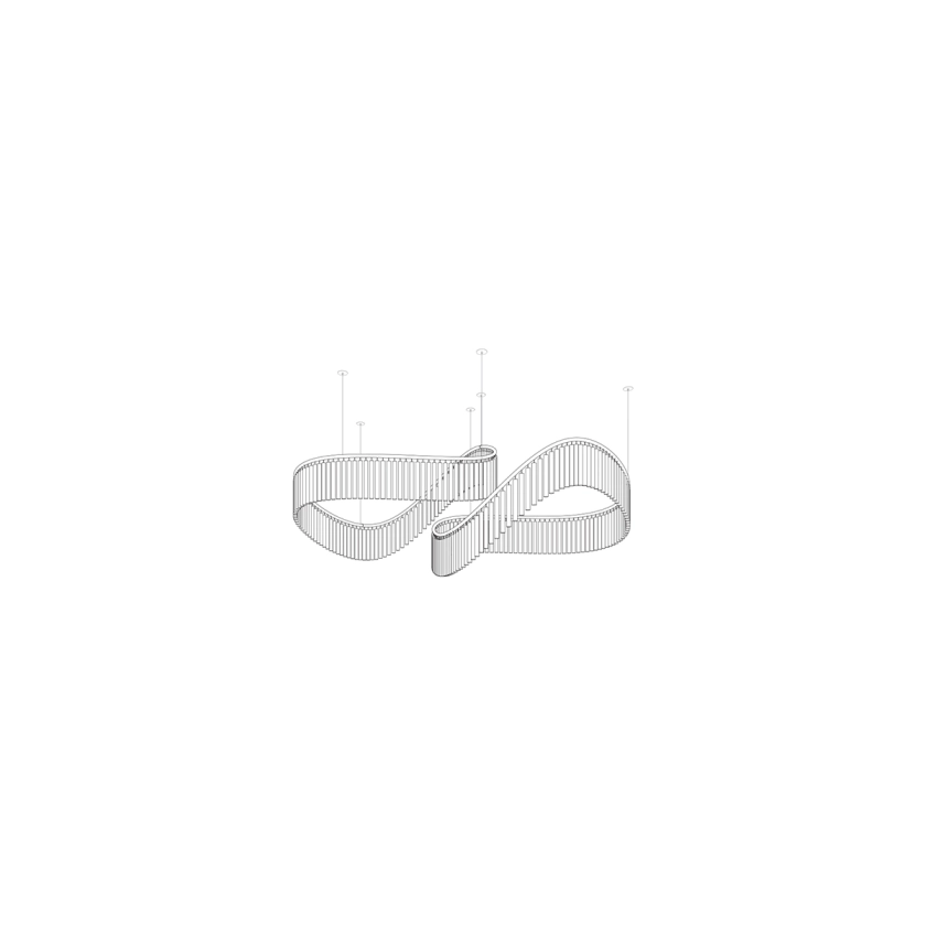 Luxury Fringe Waterfall Chandelier product image