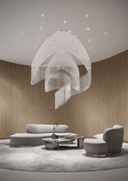 Luxury Waterfall Crystal Droplet Chandelier product image