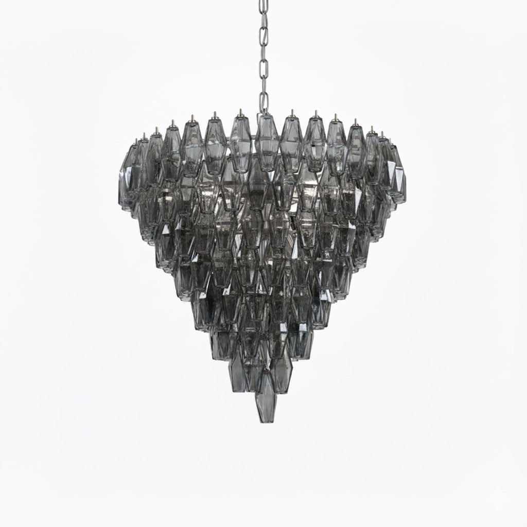 Modern Asti Murano Poliedri Chandelier product image