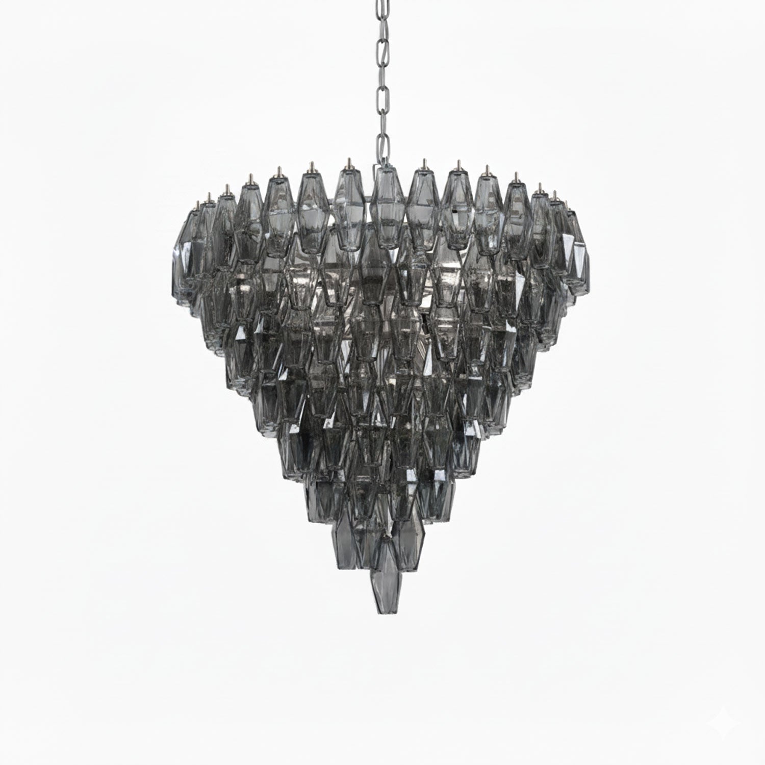 Asti Glass Chandelier Glass lighting by Bling Lighting Studio