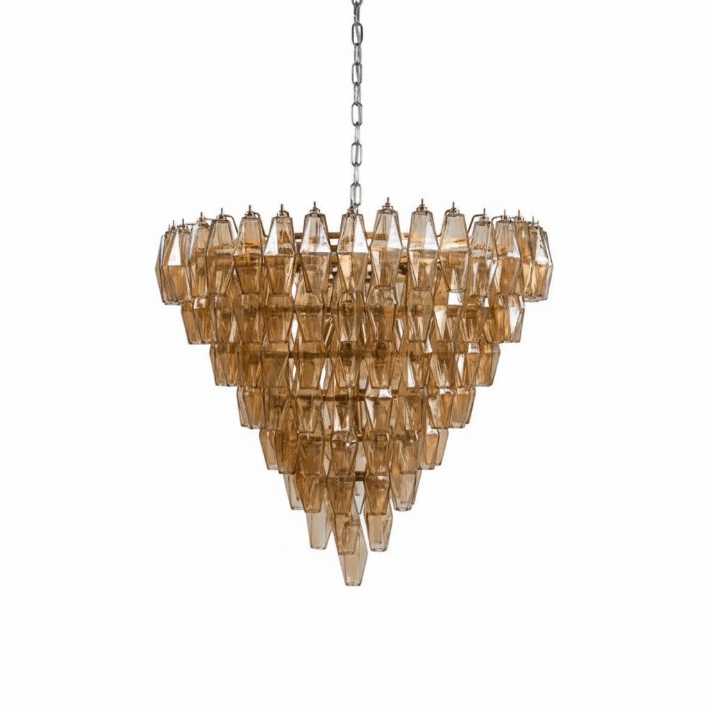 Modern Asti Murano Poliedri Chandelier product image
