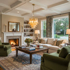 Amber Glass Petals Chandelier Glass lighting by Bling Lighting Studio