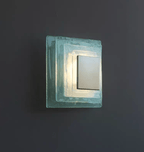 Aqua Cascade Sconce Glass lighting by Bling Lighting Studio