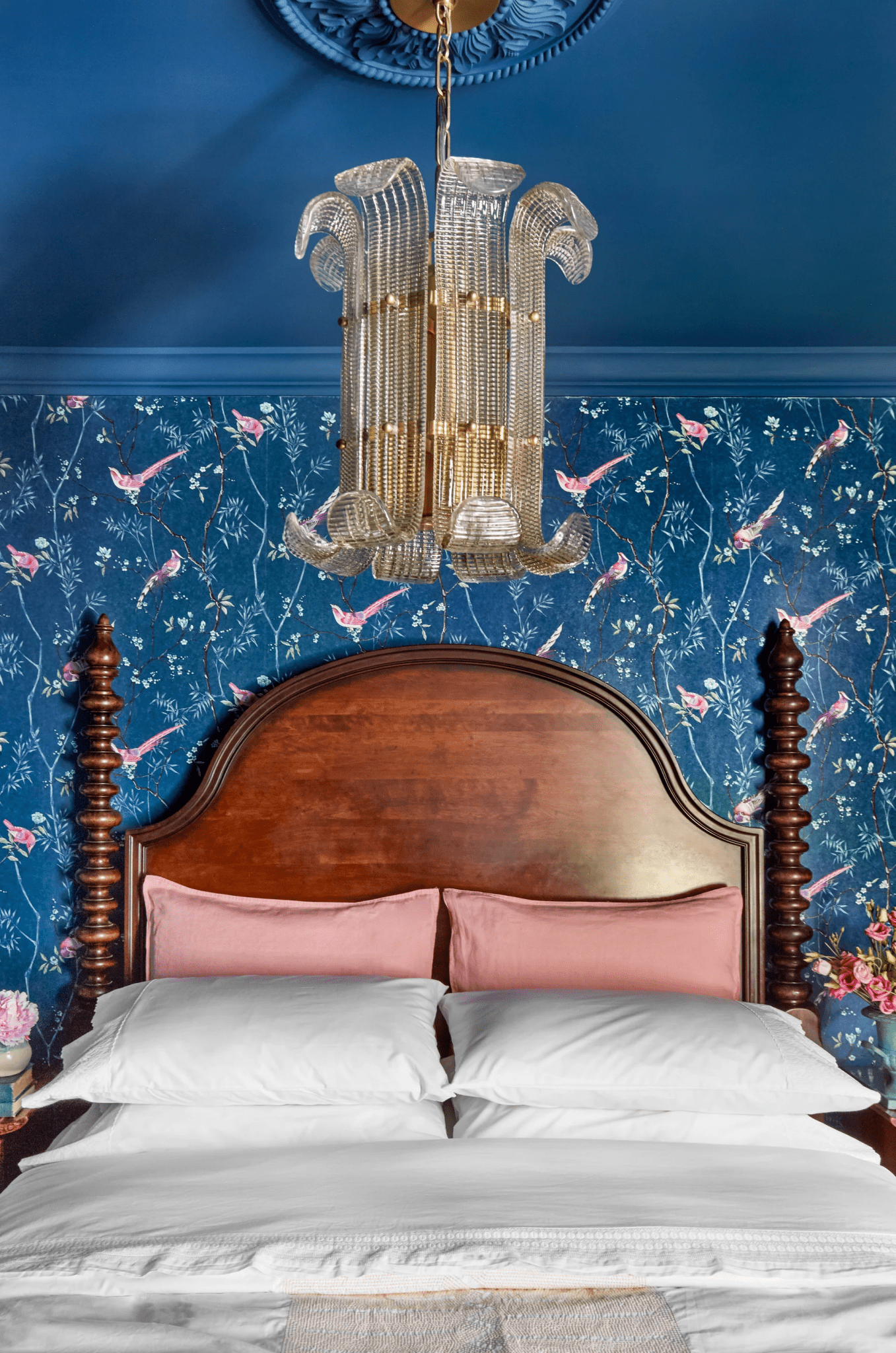 Brasher Small Chandelier Glass lighting by Bling Lighting Studio
