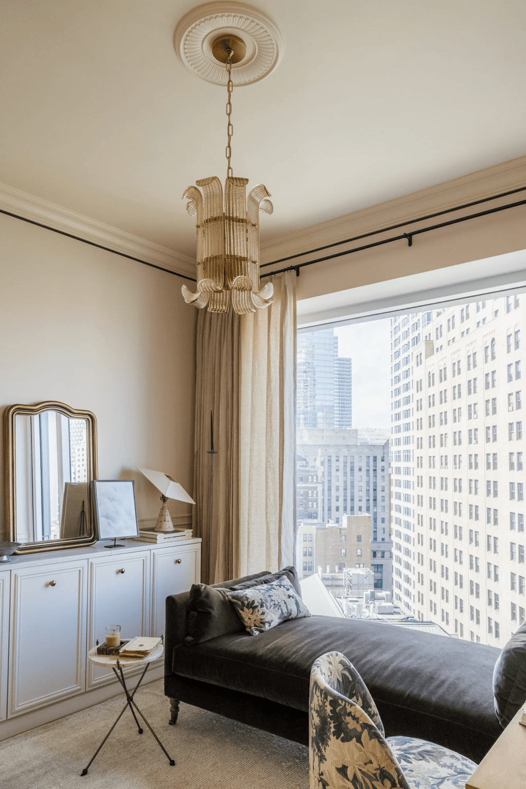 Brasher Small Chandelier Glass lighting by Bling Lighting Studio